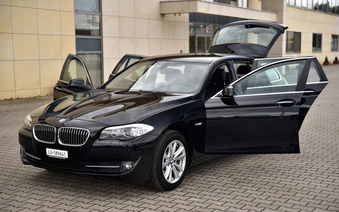 BMW Seria 5 cena 59900 przebieg: 229551, rok produkcji 2013 z Urzędów małe 781